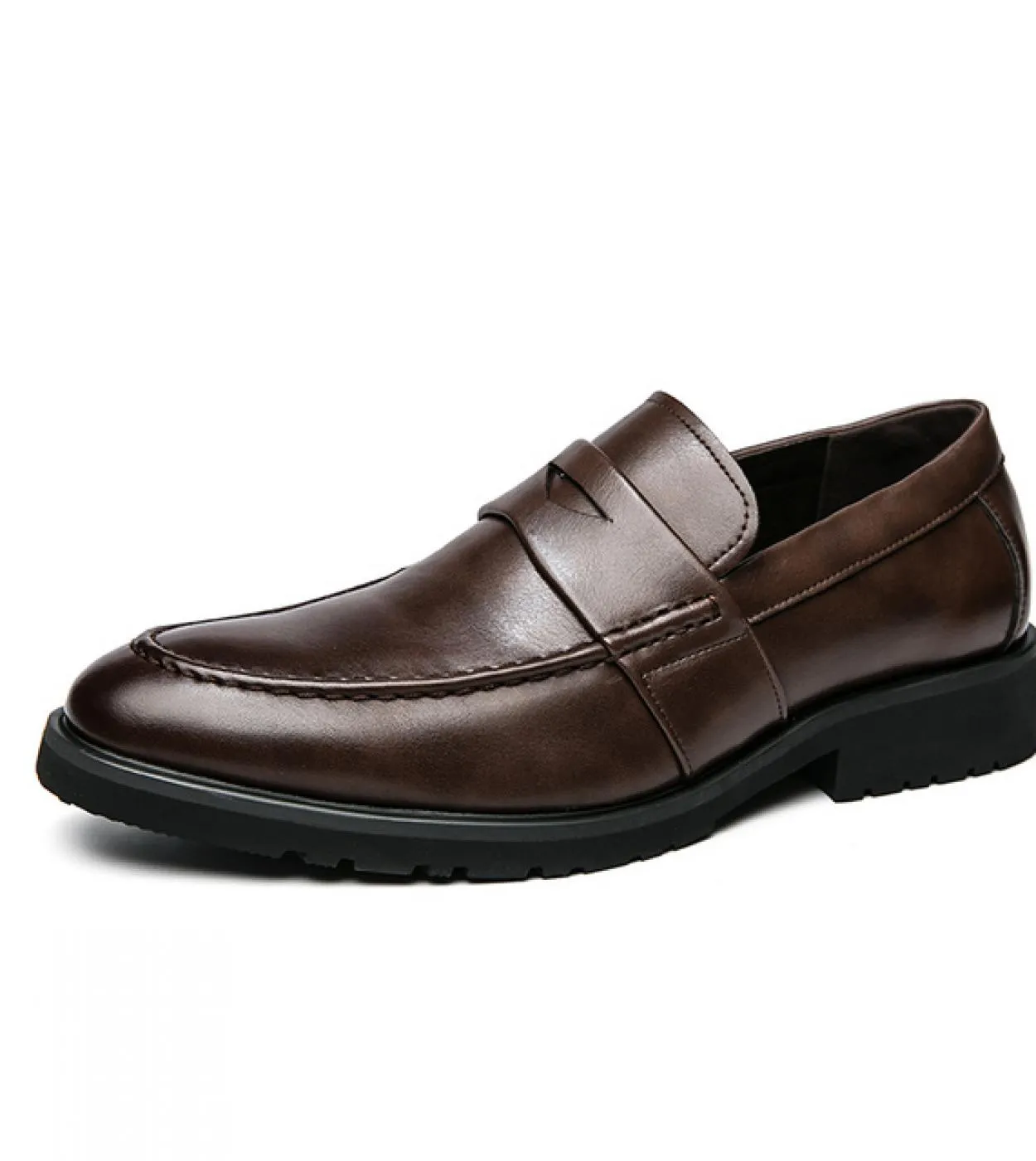 Mocassini Scarpe da uomo Pu Tinta unita Moda Business Casual Party Outdoor Quotidiano Classico Maschera Slip On Scarpa comoda