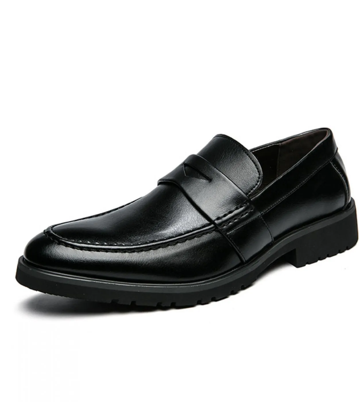 Mocassini Scarpe da uomo Pu Tinta unita Moda Business Casual Party Outdoor Quotidiano Classico Maschera Slip On Scarpa comoda