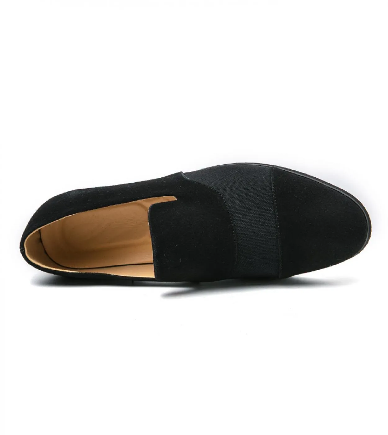 Mocassini Scarpe da uomo Tinta unita Pelle scamosciata artificiale Cuciture a tre sezioni Moda Comode scarpe eleganti casual da