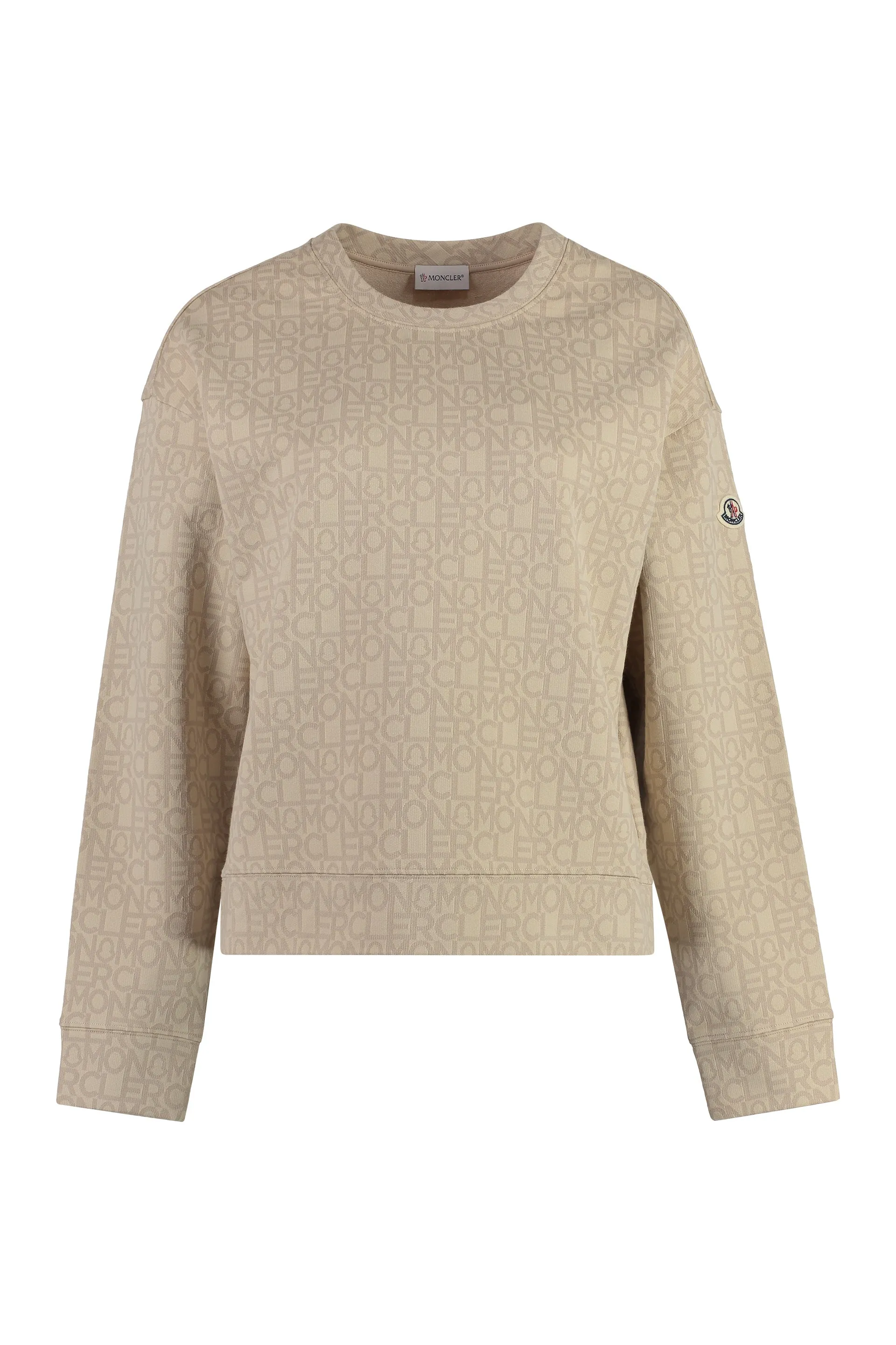 Moncler Felpa girocollo in cotone