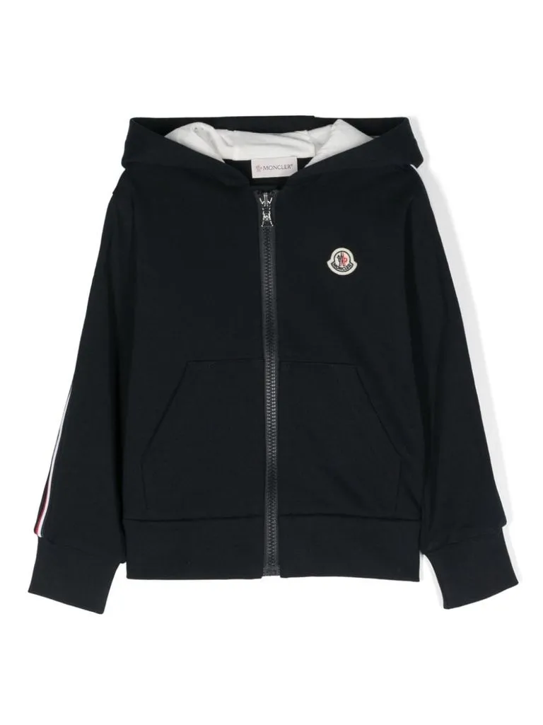 moncler Felpa patch logo