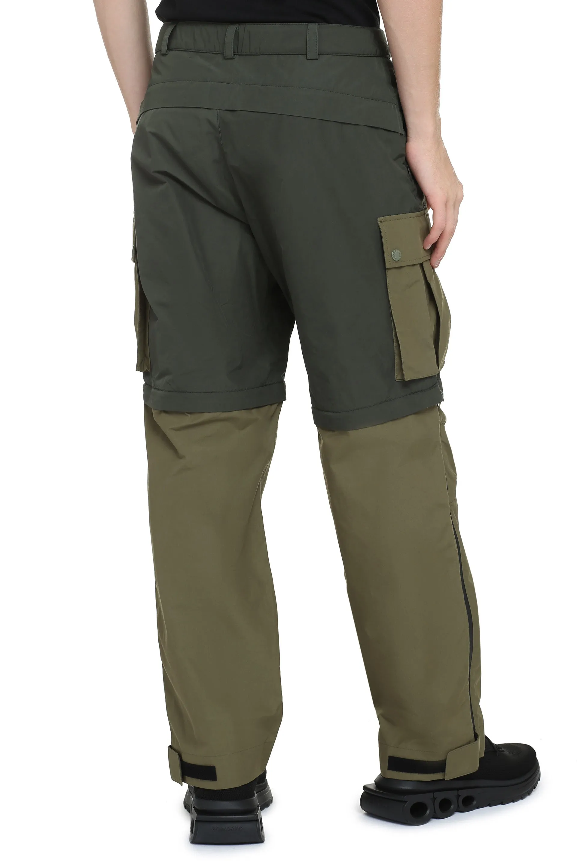 Moncler Genius Moncler x Pharrell Williams - Pantaloni in nylon tecnico