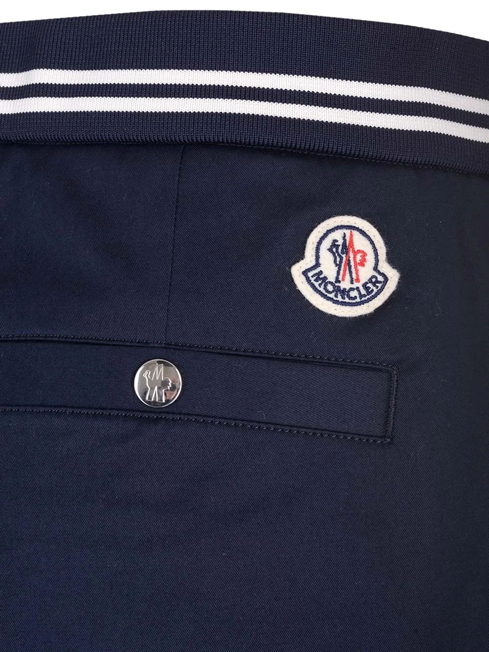  Moncler  Pantaloni cotone stretch  