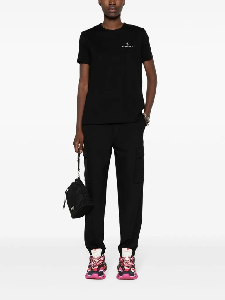 moncler T-shirt con logo