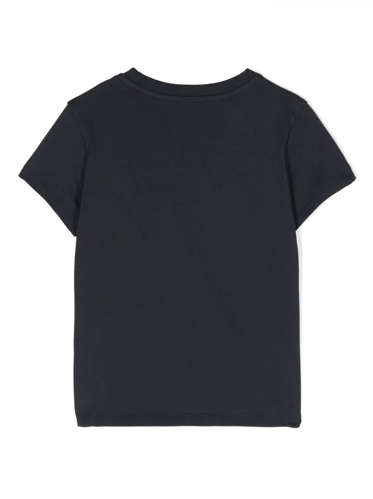 moncler T-shirt logo ricamato