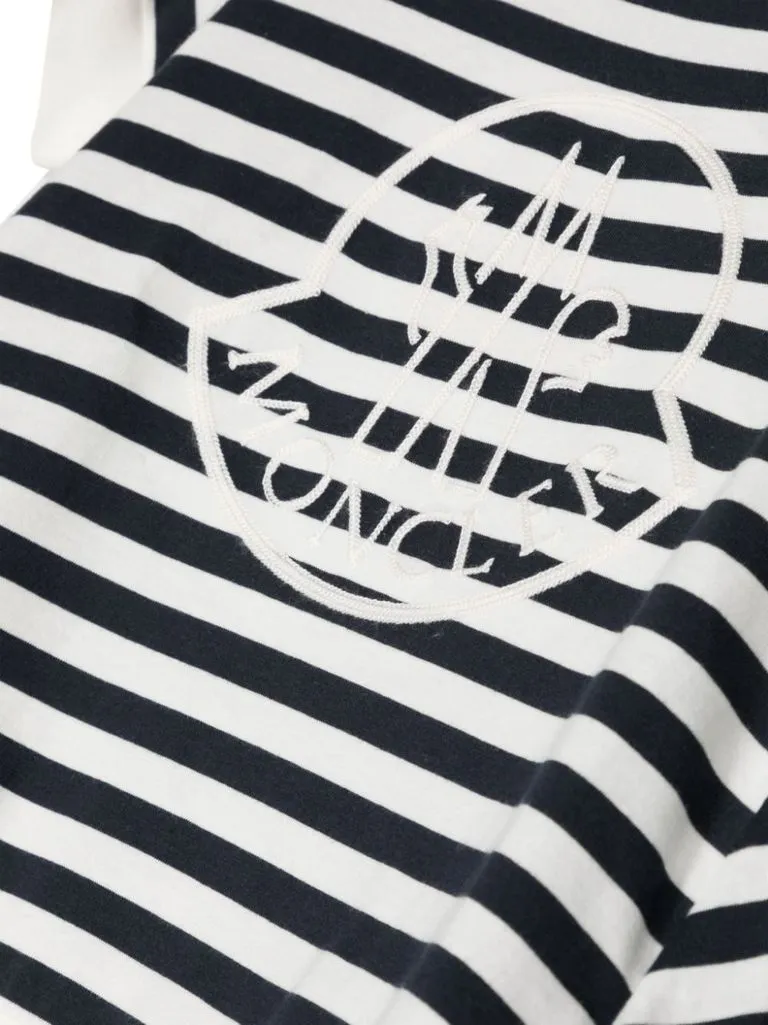 moncler T-shirt motivo righe