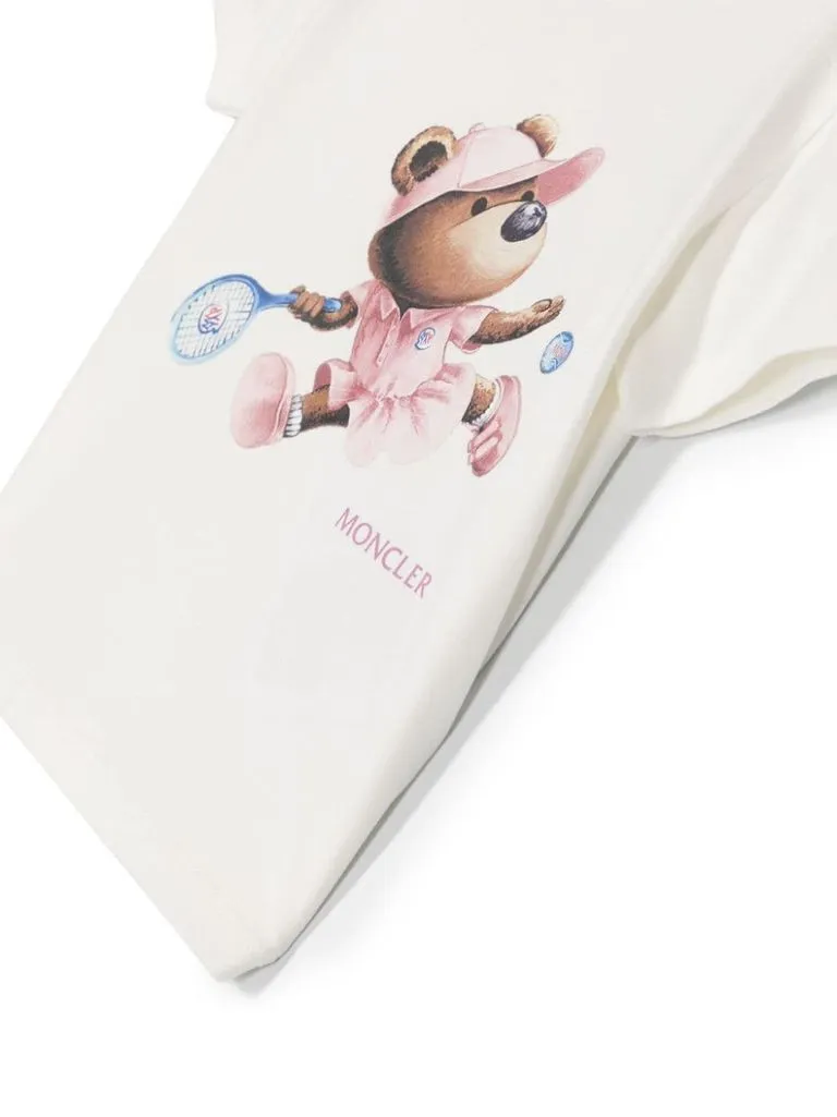 moncler T-shirt motivo tennis