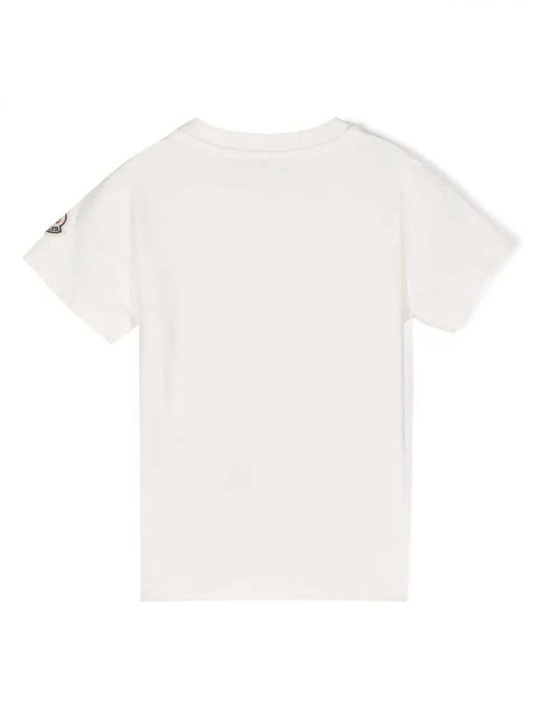moncler T-shirt motivo tennis