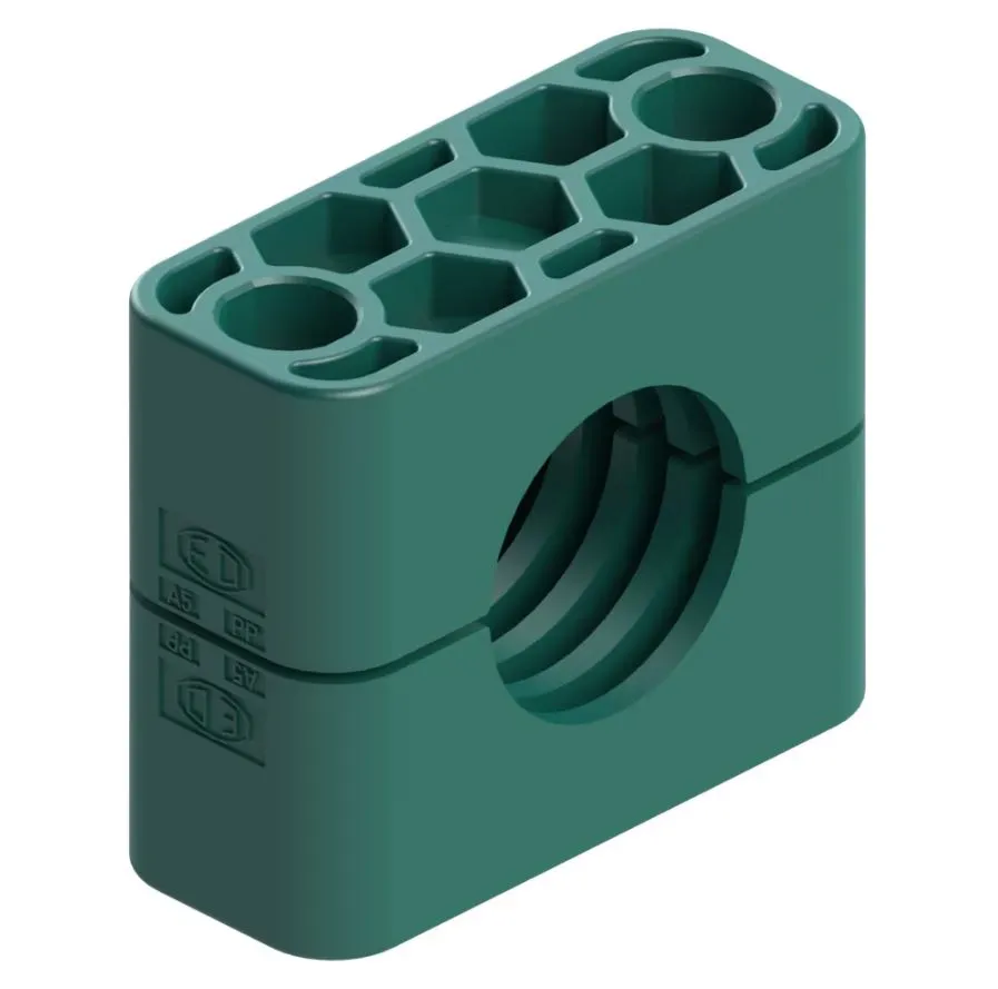 Morsetto per tubi, Parker RAP106X, per tubo con Ø esterno di 6mm max, in polipropilene