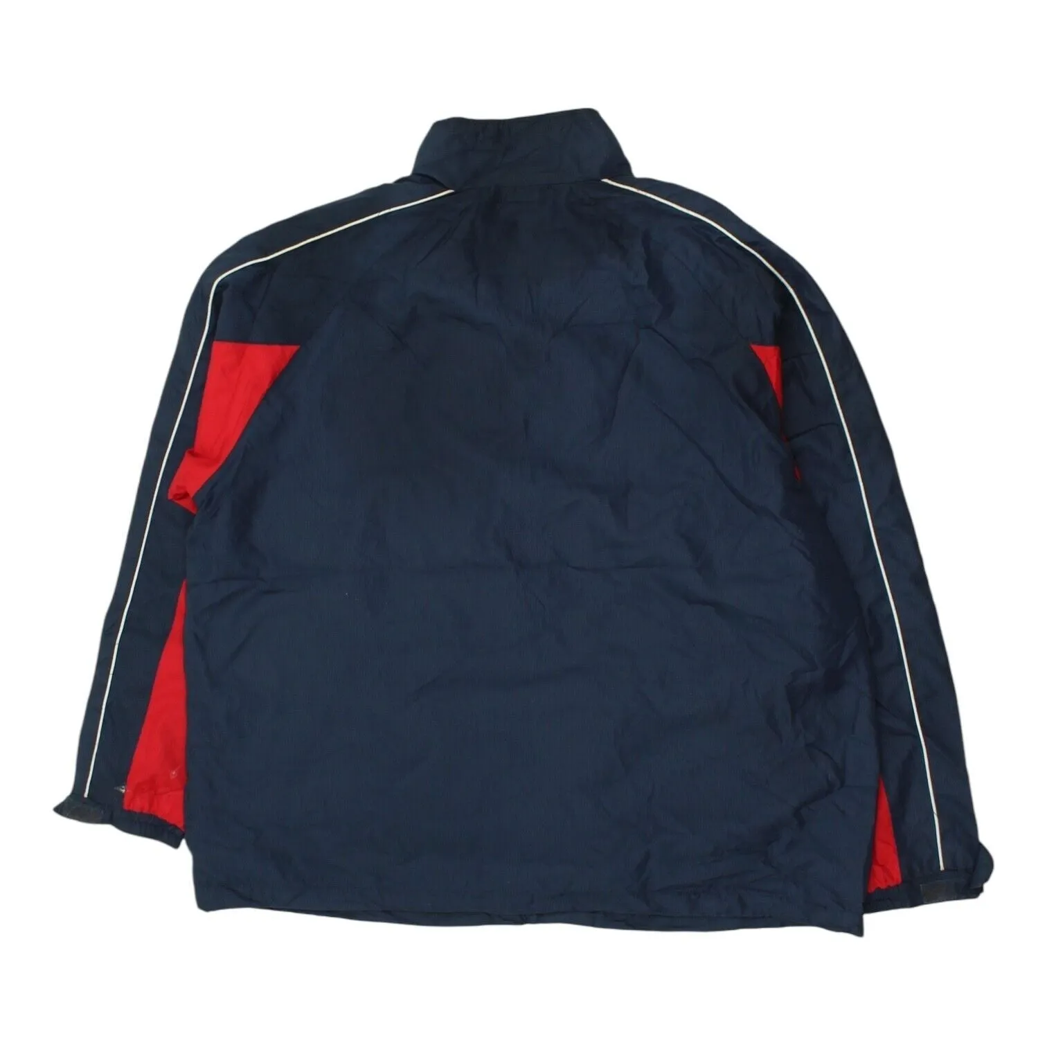 New England Patriots Mens Navy Jacket | Vintage NFL Tracksuit Top Sportswear