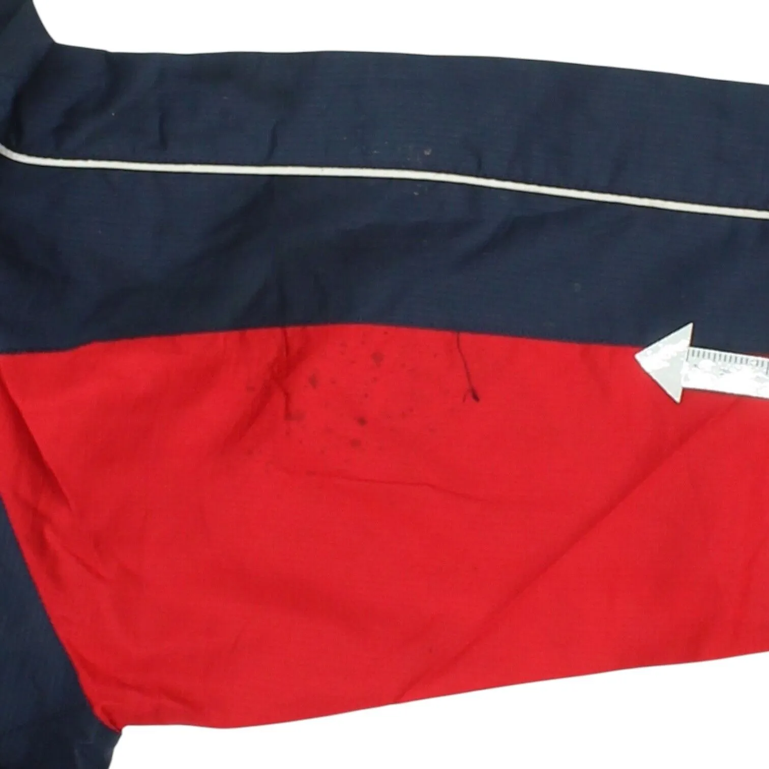 New England Patriots Mens Navy Jacket | Vintage NFL Tracksuit Top Sportswear