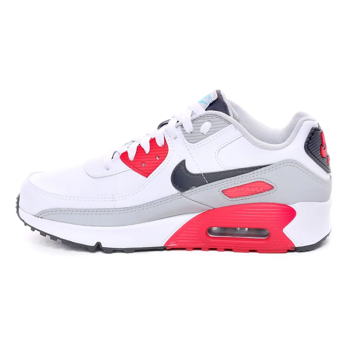 Nike Air Max 90 Ltr Gs Bianco Azzurro