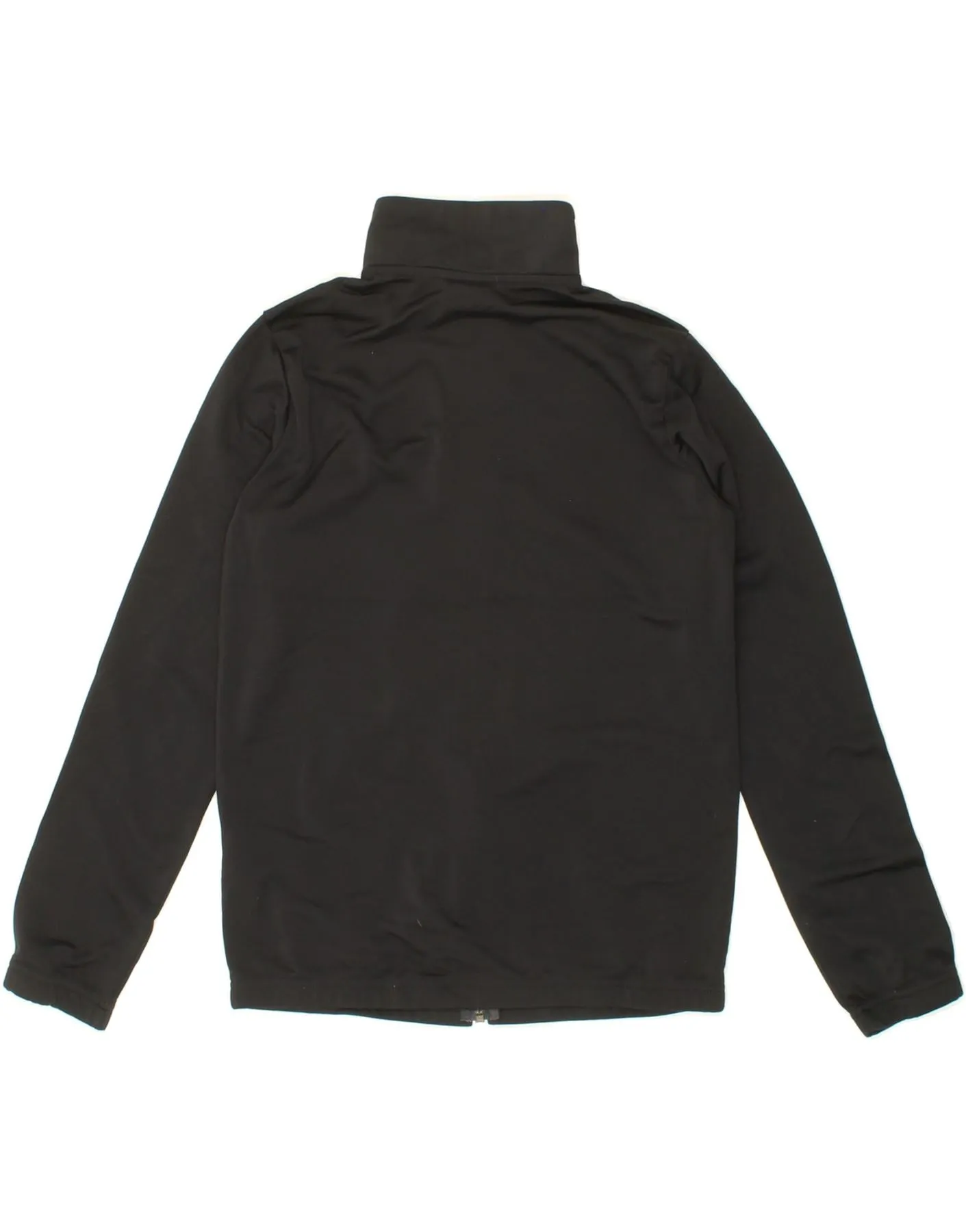 NIKE Boys Tracksuit Top Jacket 12-13 Years Large  Black Polyester