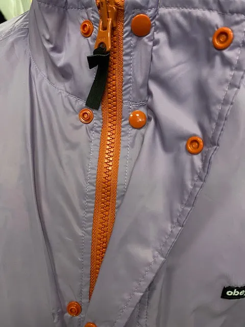 Obey reversible men's jacket Digital 121800495 orange ginger-lilac