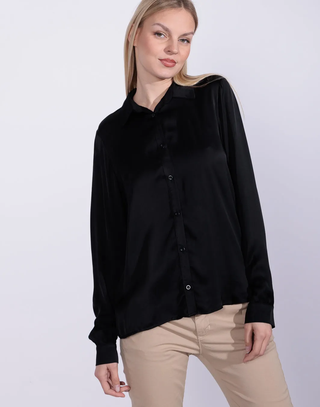 Olivia Summer Edition - Camicia in raso di viscosa