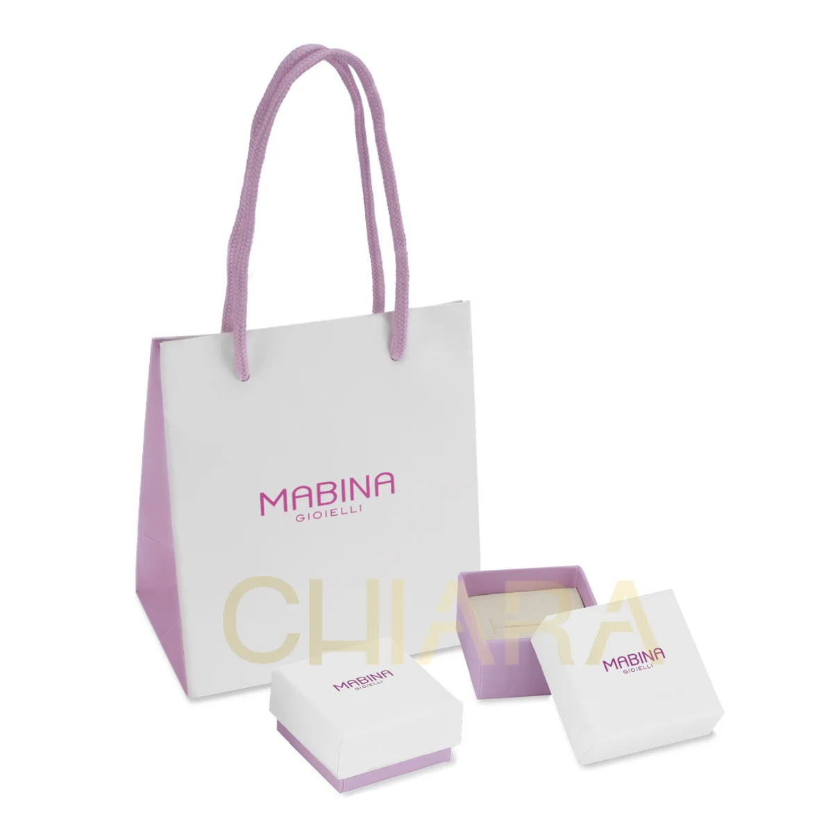 Orecchini con Croce Mabina Gioielli 563732