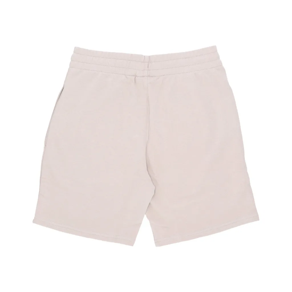 pantalone corto tuta uomo mlb league essentials shorts neyyan STONE/WHITE