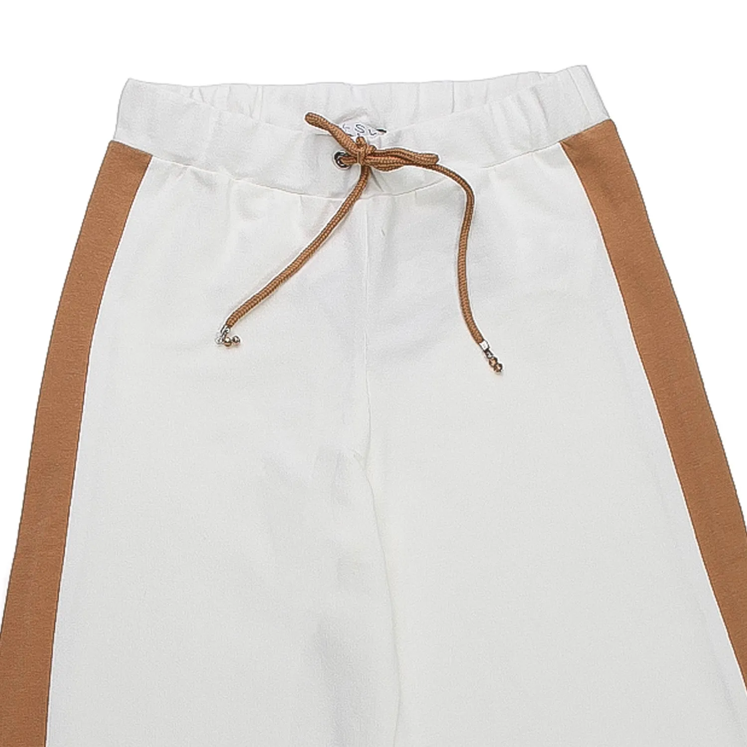 Pantaloni Bianchi Girl Bambina