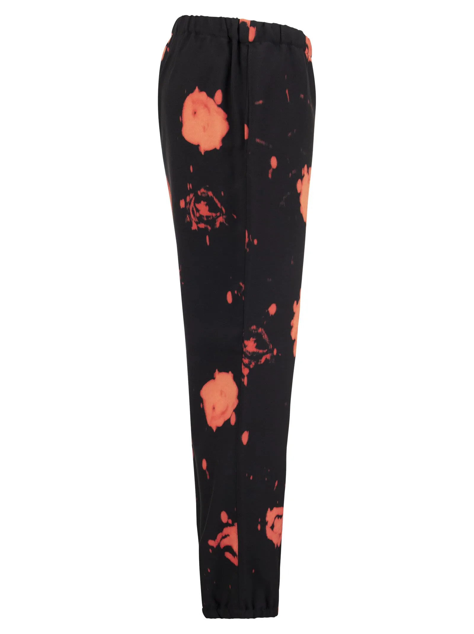 Pantaloni con stampa Faded Roses