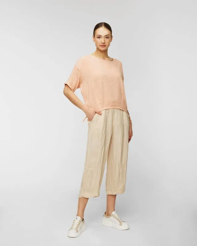 Pantaloni di lino Deha