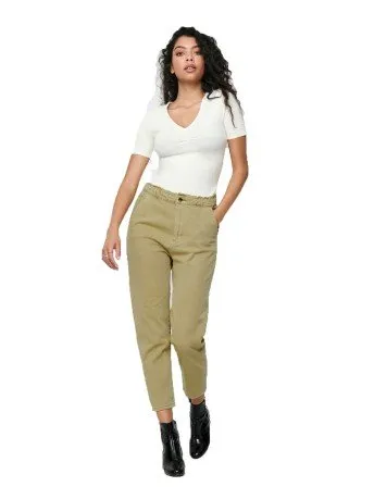 Pantaloni Donna Carrot Crop