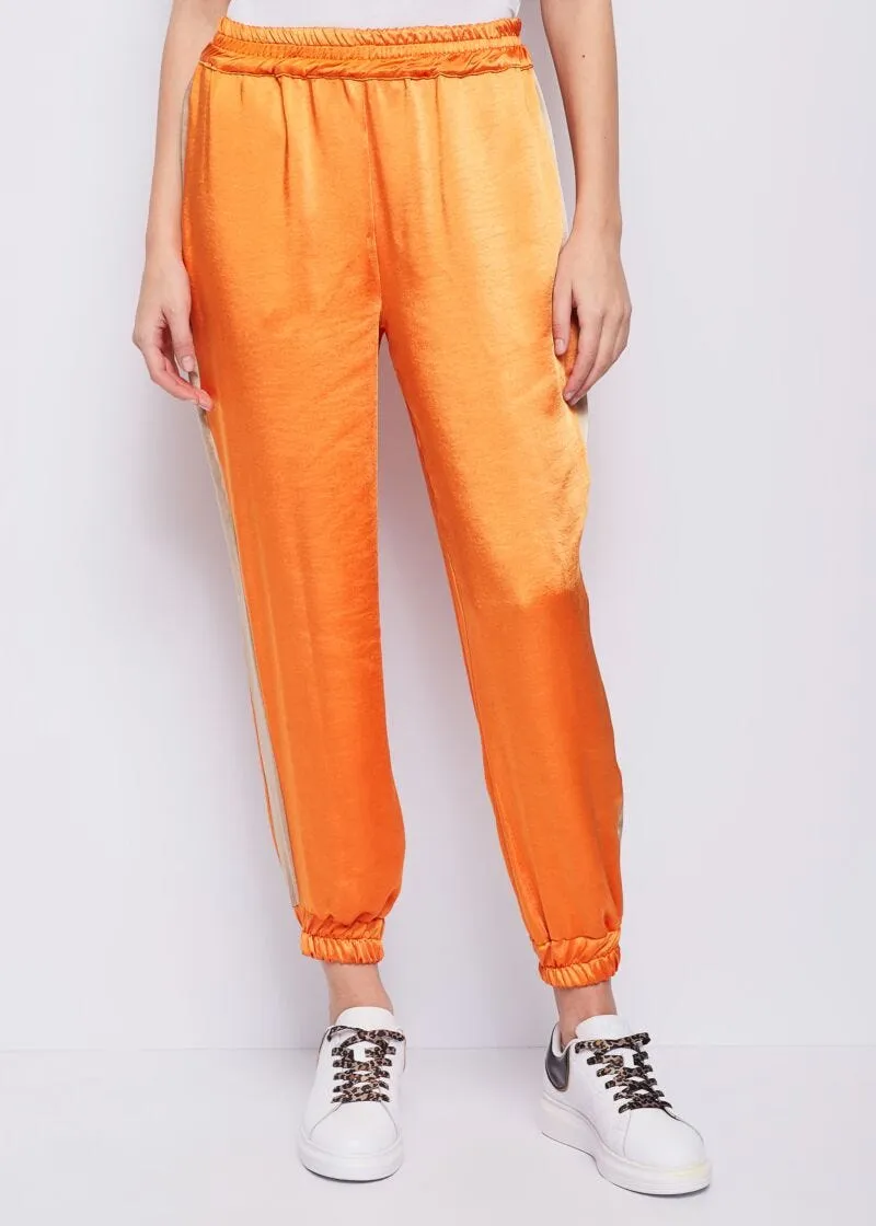 Pantaloni in raso