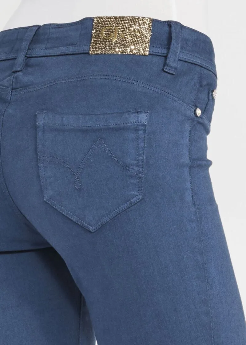 Pantaloni jeggings in cotone stretch