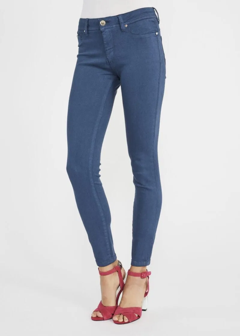 Pantaloni jeggings in cotone stretch