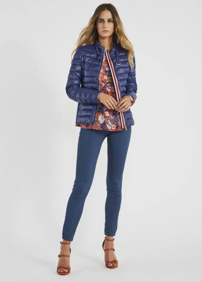 Pantaloni jeggings in cotone stretch