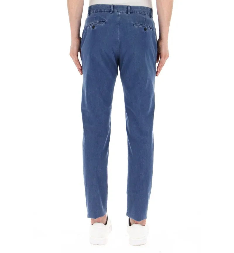 Pantaloni misto cotone