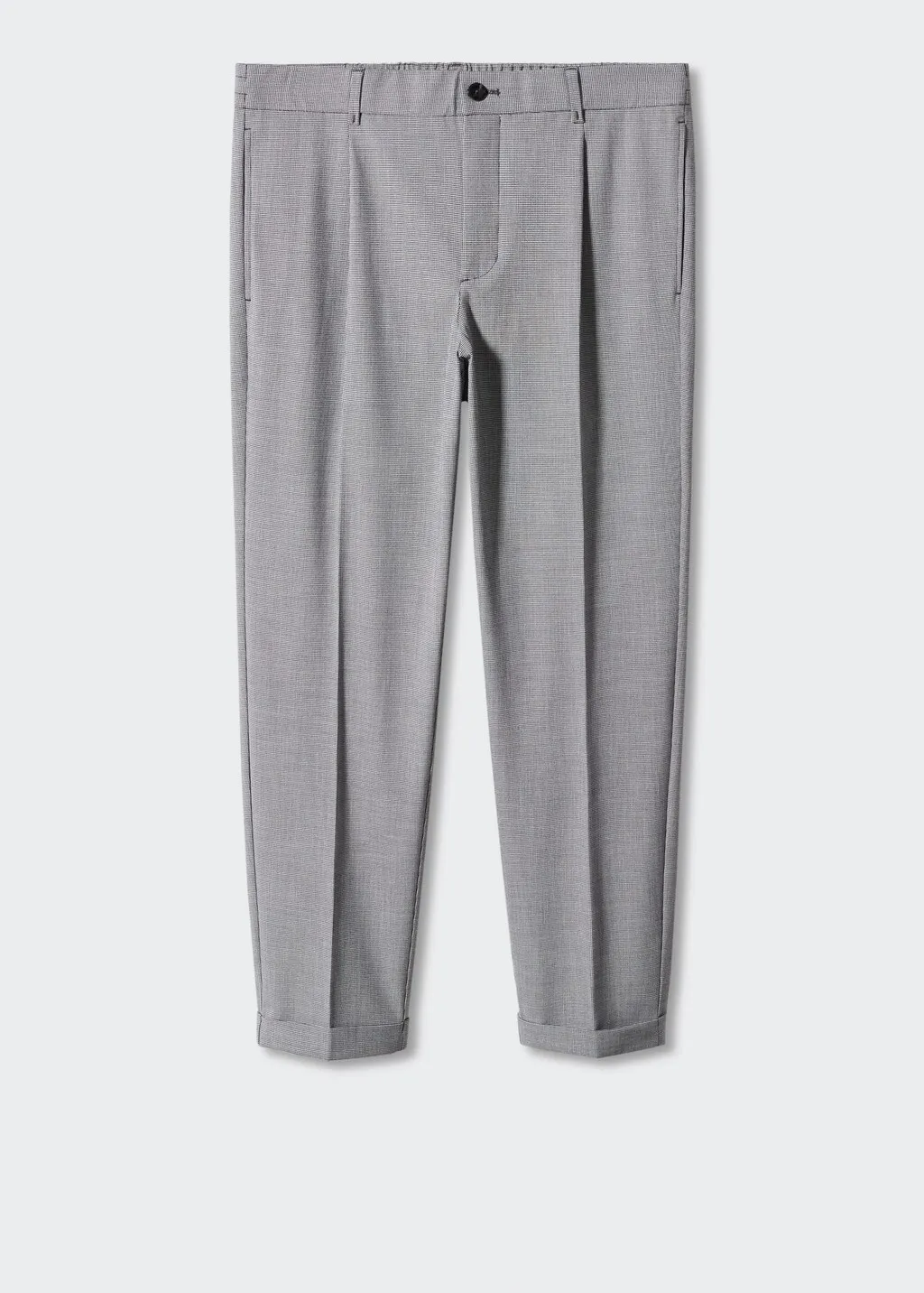 Pantaloni slim fit pinces