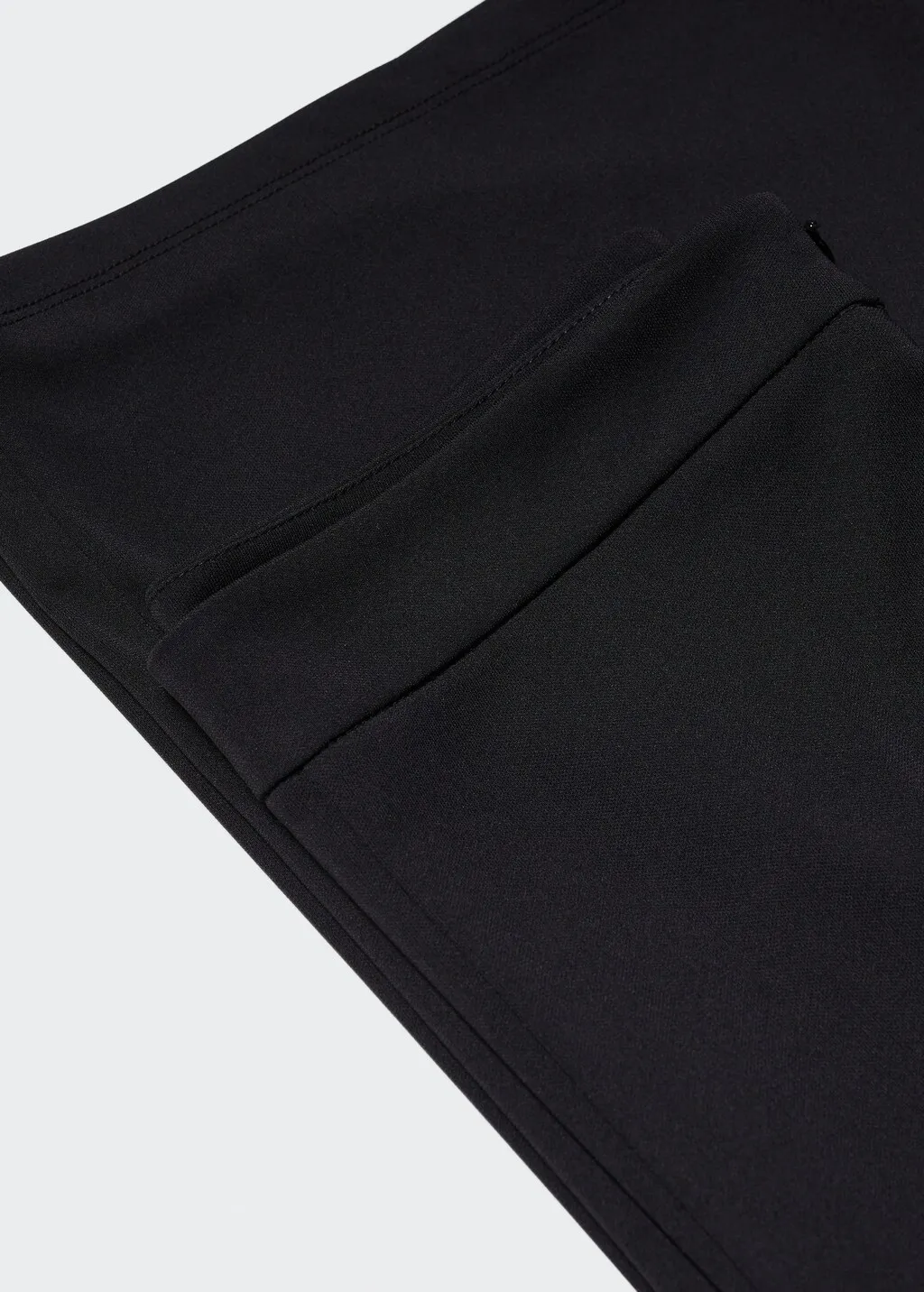Pantaloni wideleg vita alta