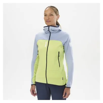 Pile Millet Fusion Grid Hooded Yellow Donna
