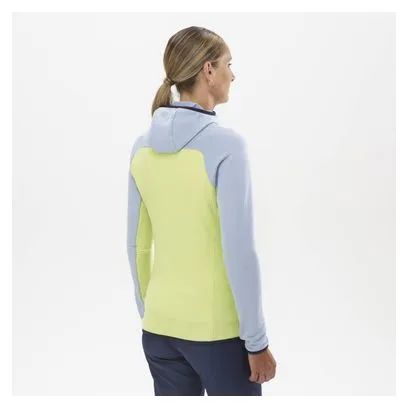 Pile Millet Fusion Grid Hooded Yellow Donna