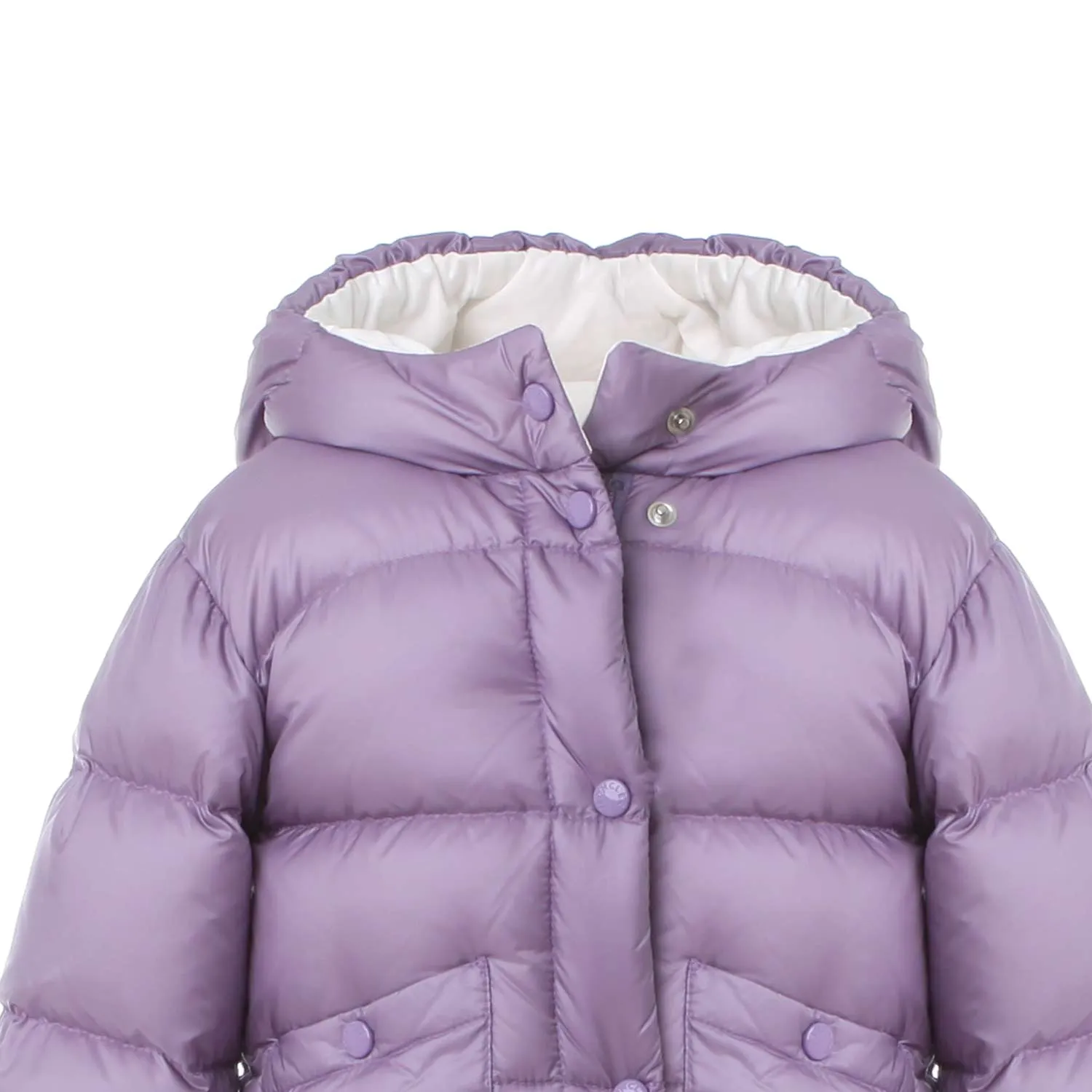 Piumino Bardanette Lilla Bimba E Neonata