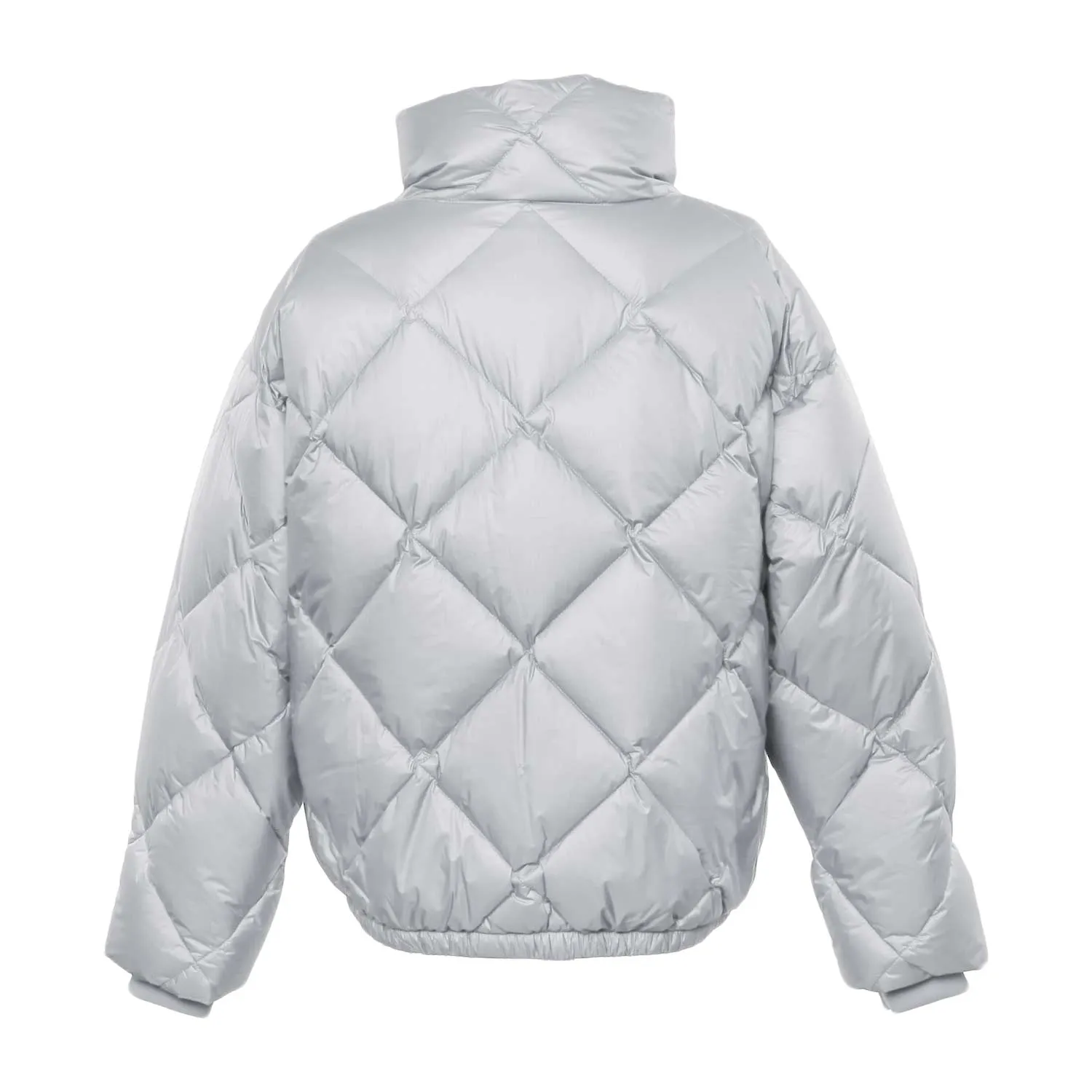 Piumino Imelda Heavy Quilted Metal Bianco