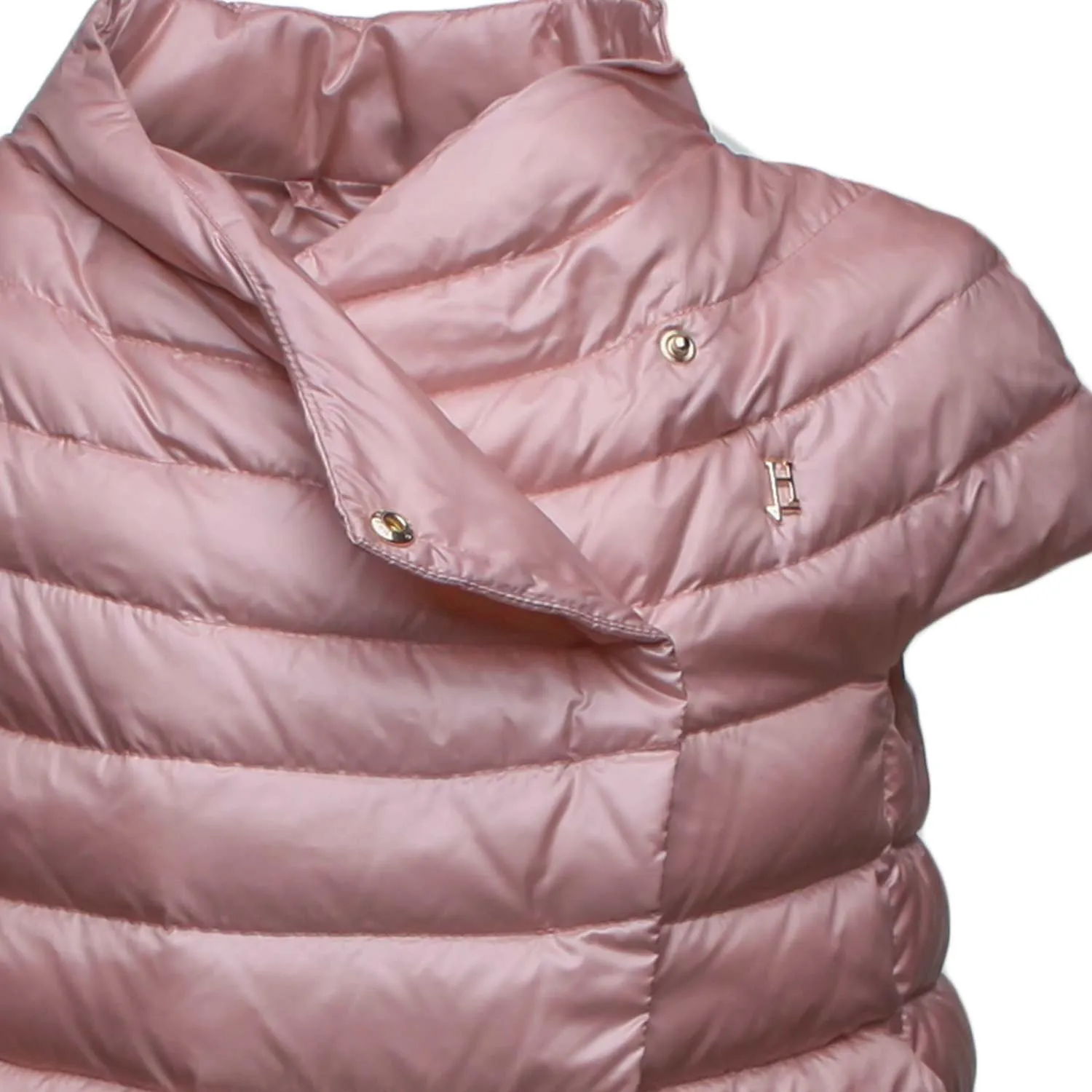 Piumino Matelassé Rosa Bambina E Teen