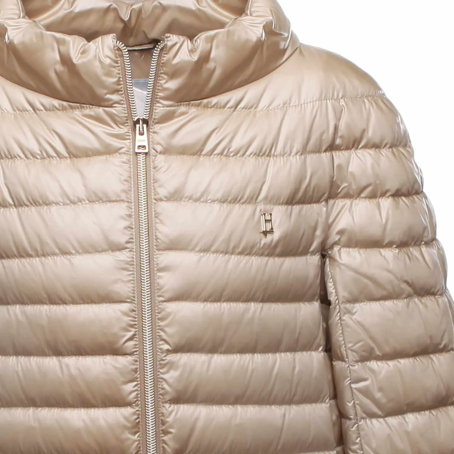 Piumino Oro Satin Bambina E Teen
