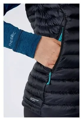 Piumino smanicato Rab Microlight Nero Donna