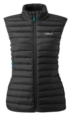 Piumino smanicato Rab Microlight Nero Donna