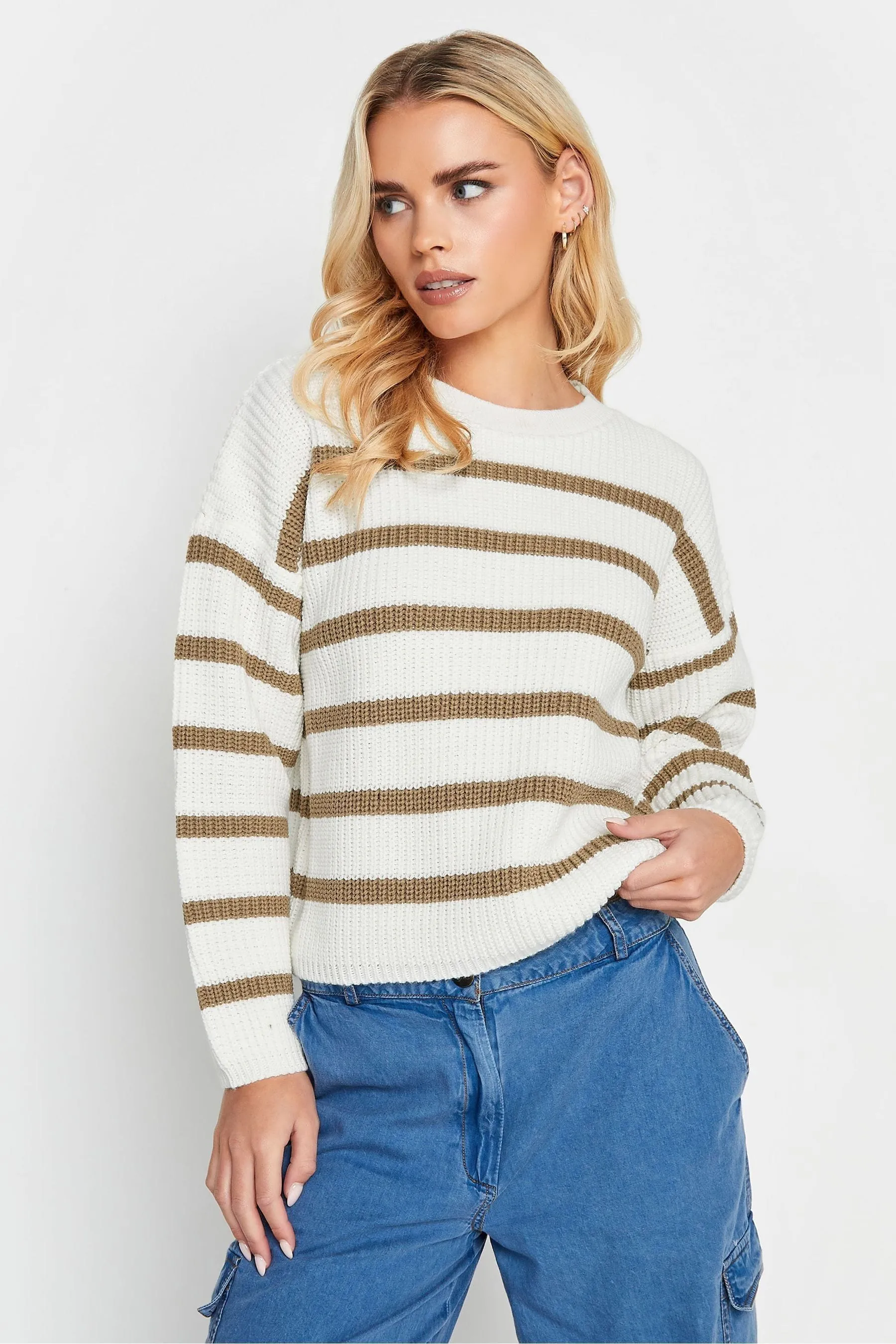 PixieGirl Petite A righe Girocollo maglione