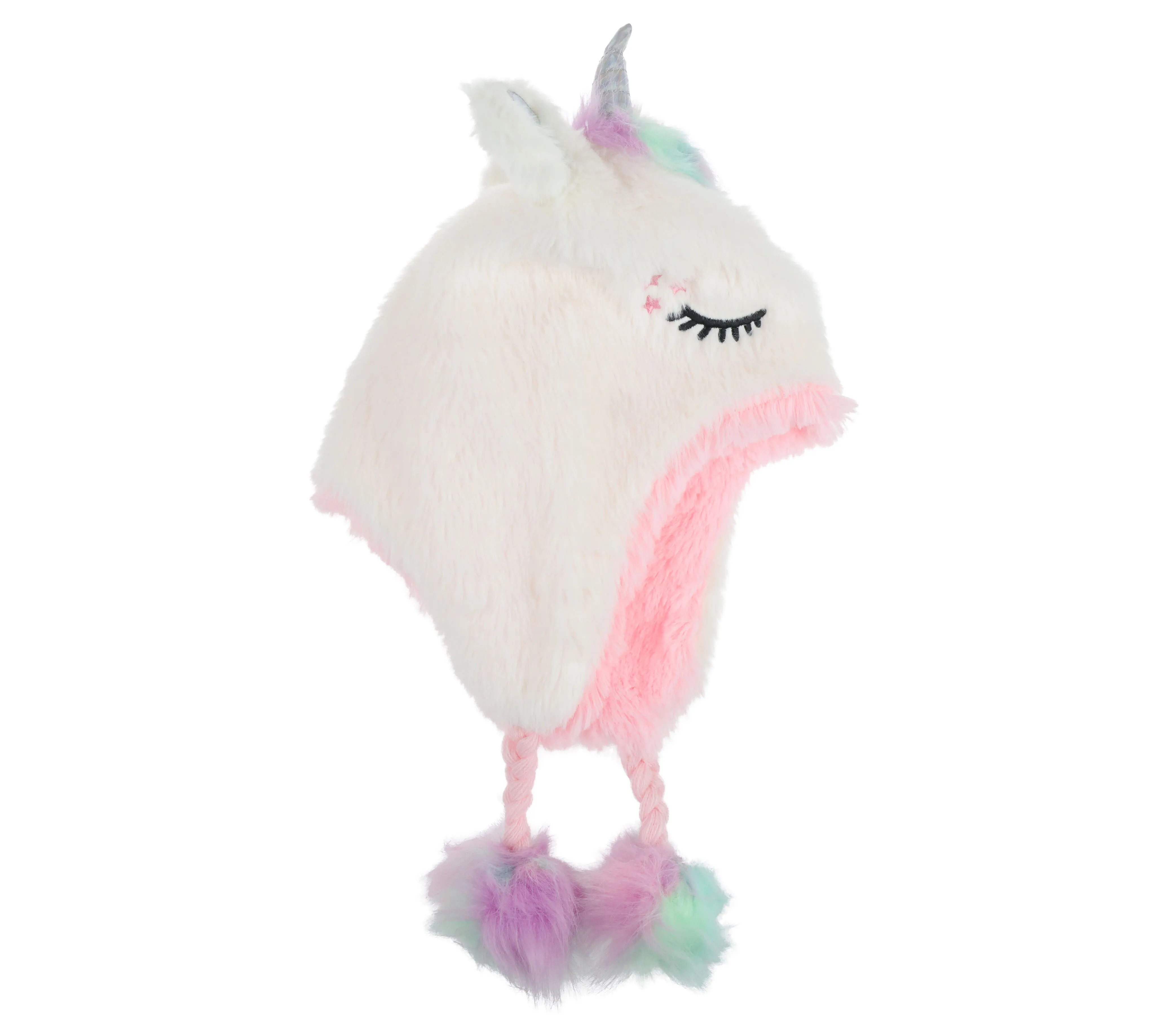 Plush Unicorn Hat Set