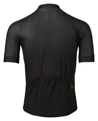 Poc Essential Road Logo Short Sleeve Jersey Black/White