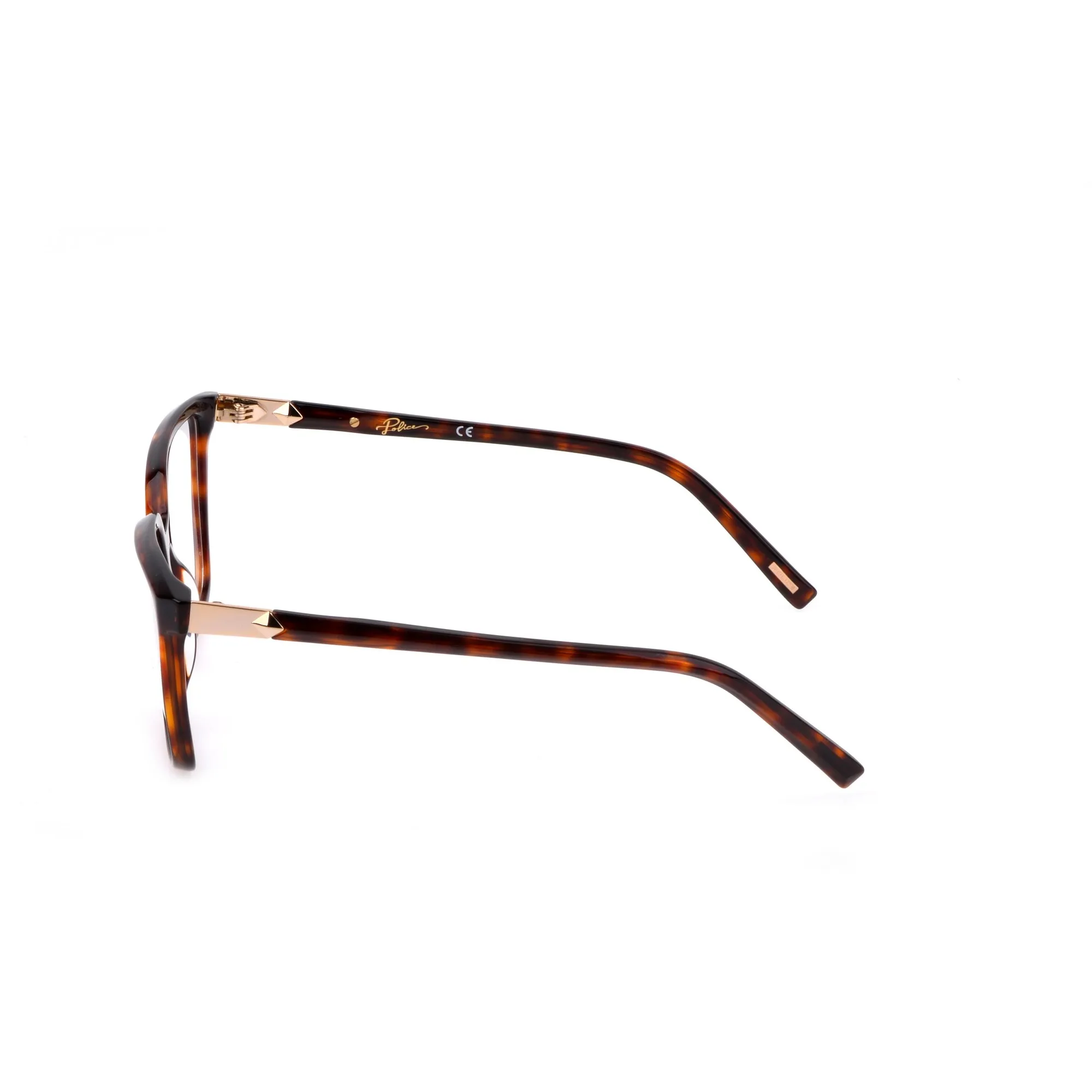   Police VPLF27 Swan 1 0714 Avana Scuro Lucido | Occhiale Da Vista Donna 