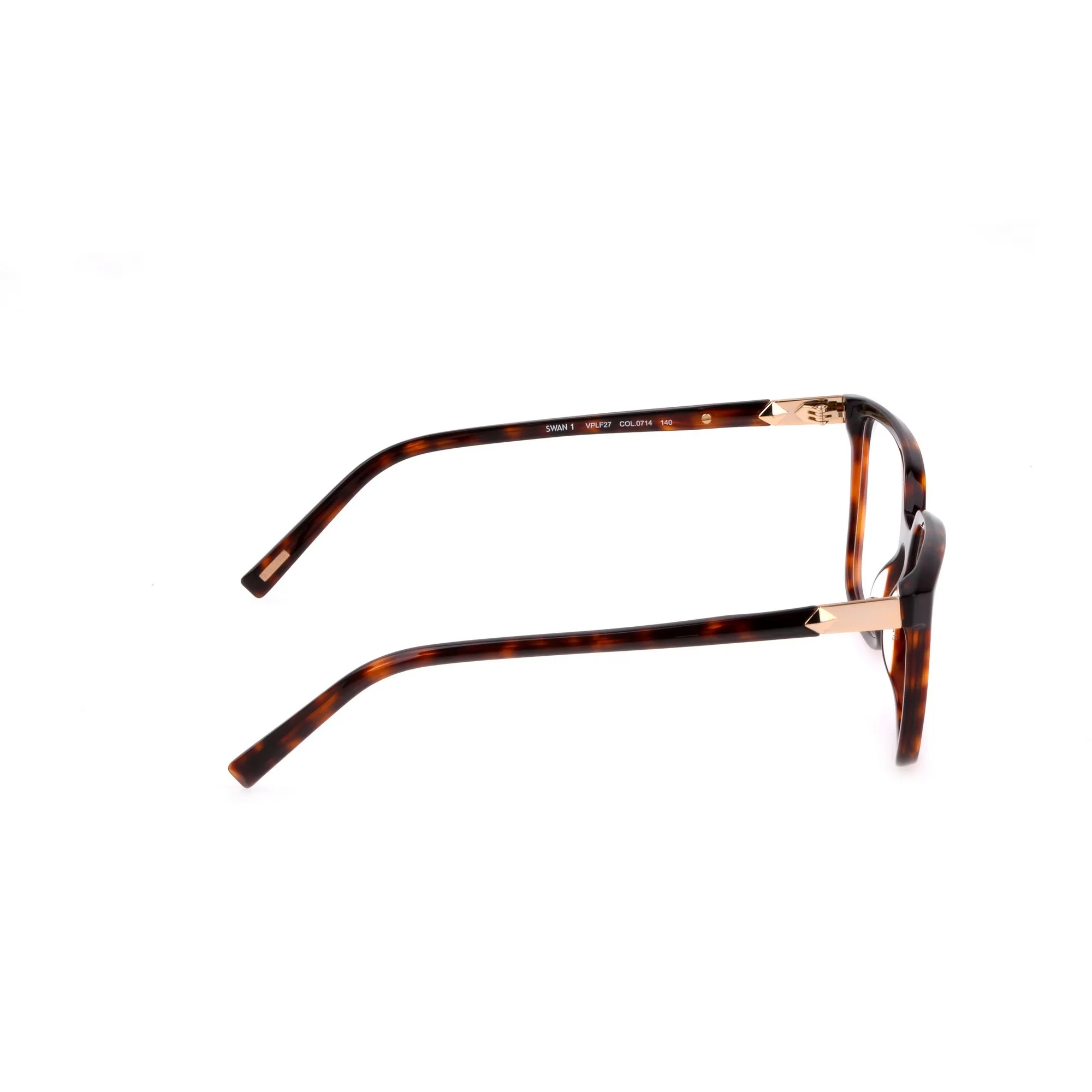   Police VPLF27 Swan 1 0714 Avana Scuro Lucido | Occhiale Da Vista Donna 