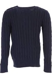 Polo Ralph Lauren Maglia In Cotone 312702214005 Con Logo Da Bambina