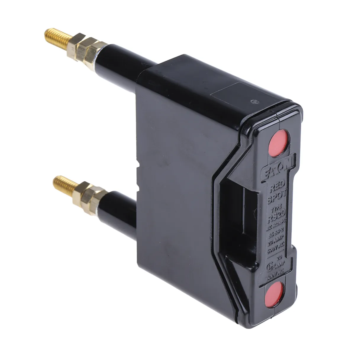 Portafusibili per montaggio su guida Eaton A1, 1P, 20A, 690V ca