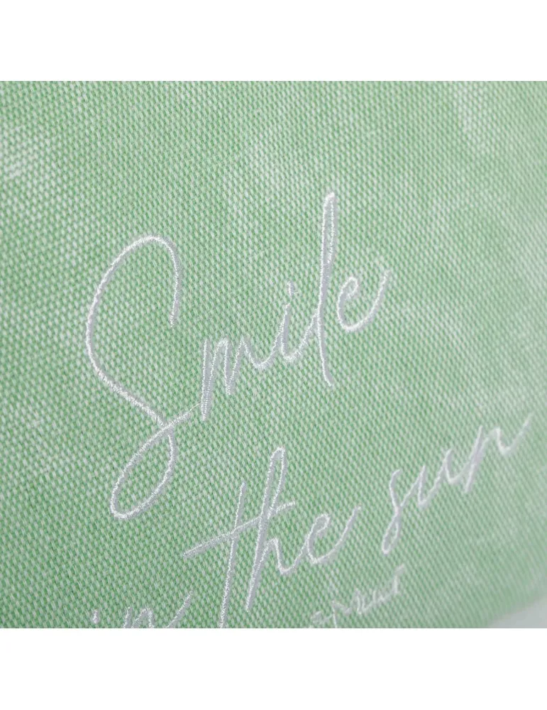 PORTAOGGETTI IN CANVAS "SMILE IN THE SUN"