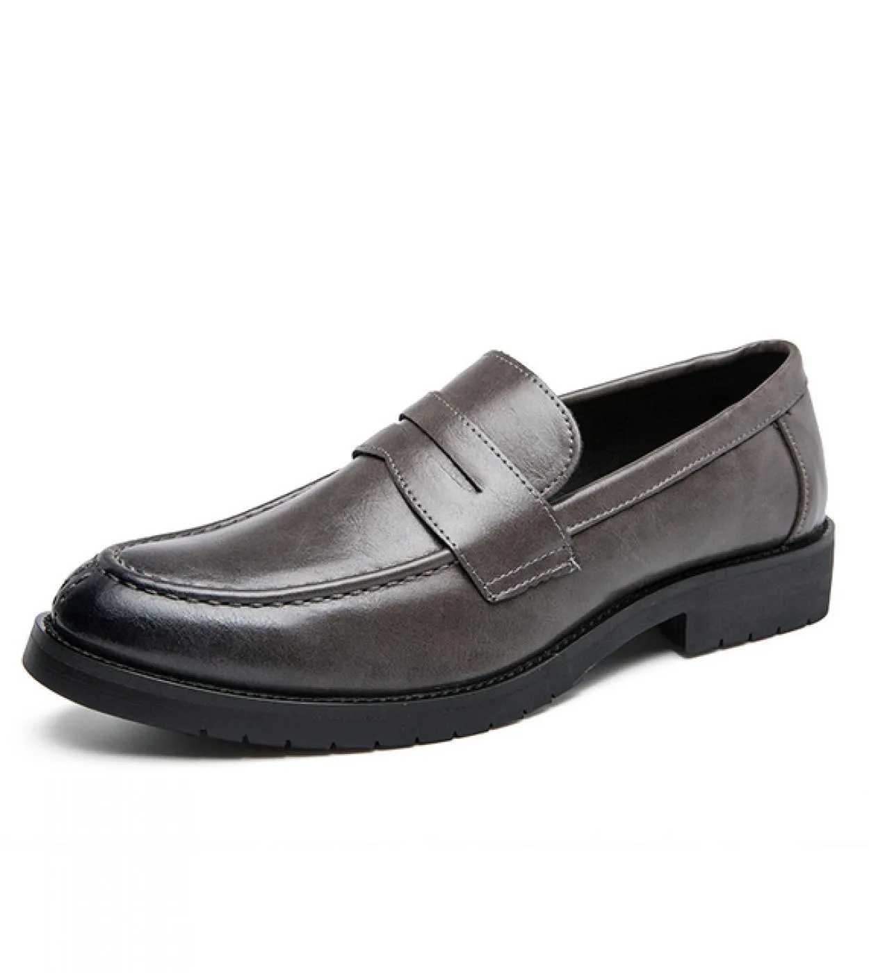 Primavera e autunno uomo scarpe nere scarpe eleganti mocassini pelle casual per tendenza moda lusso maschile stile britannico sl