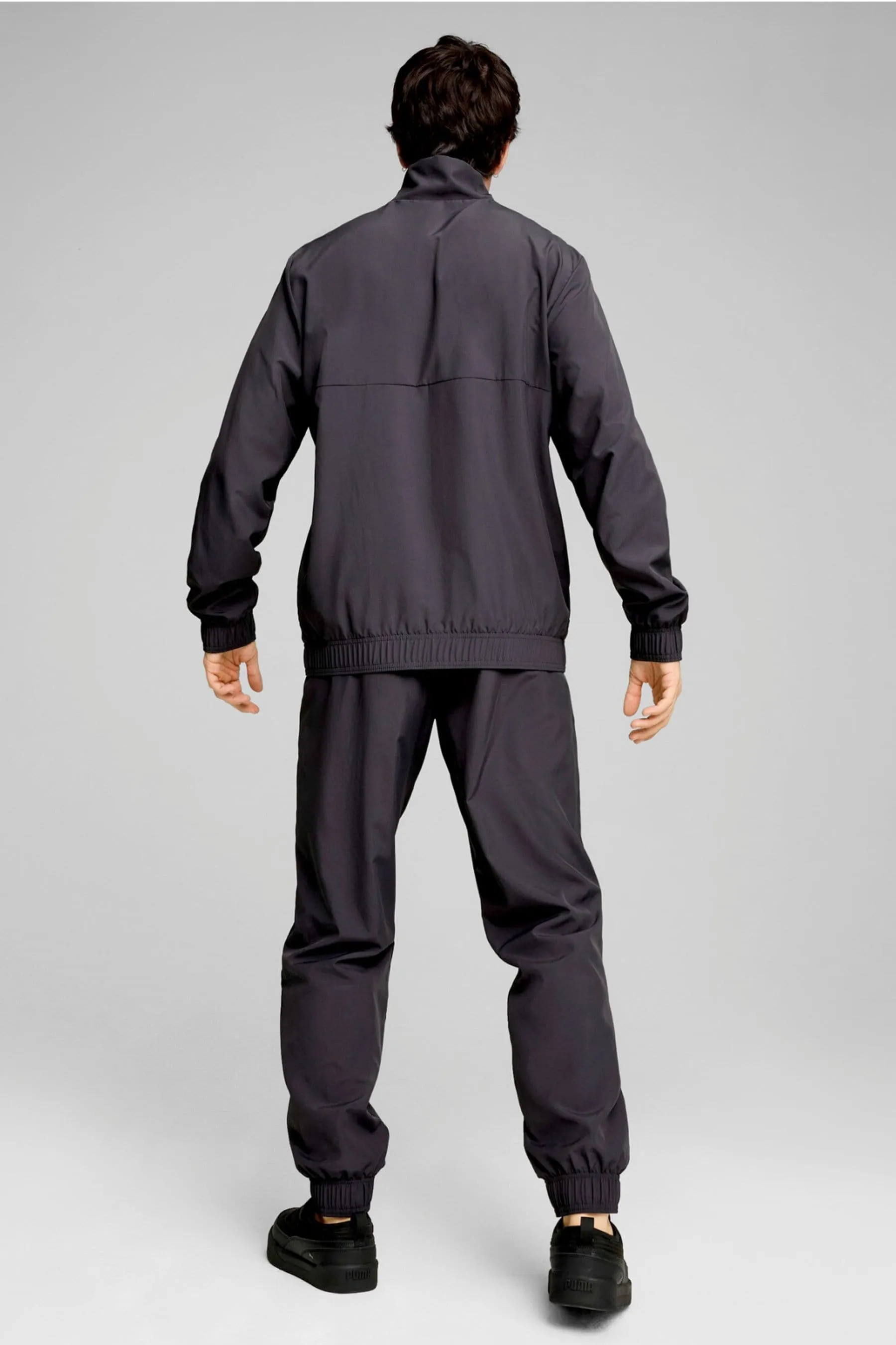 Puma Tuta Uomo Tessuta Con Mezza Zip    